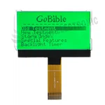 128x64 punktu matricas LCD moduļa displejs